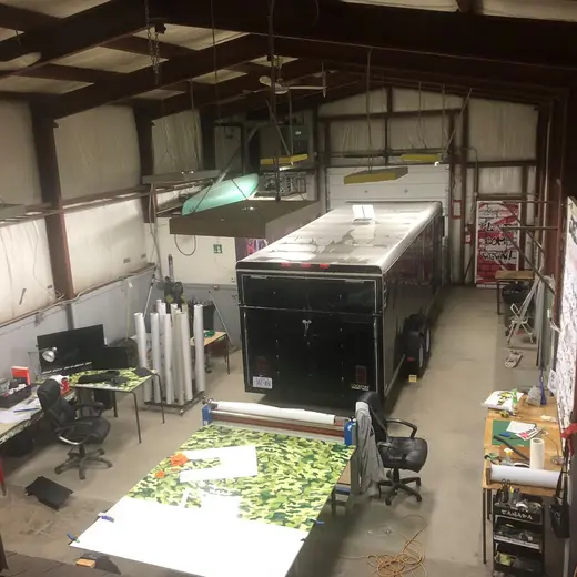Trailer branding and vehicle graphics by Signs613 — example 2