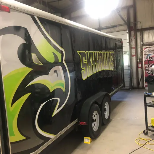 Trailer branding and vehicle graphics by Signs613 — example 4