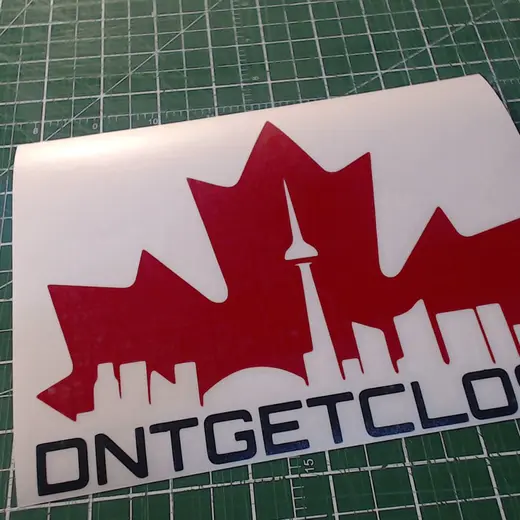 Decals custom sign work by Signs613 in the 613 area