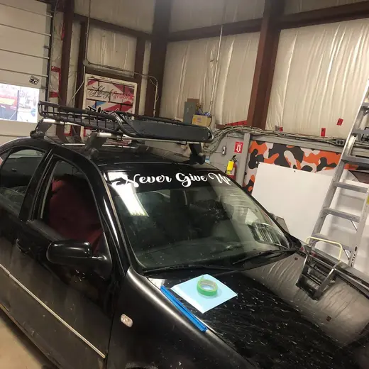Vehicle Lettering custom sign work by Signs613 in the 613 area