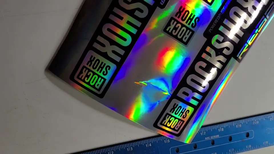 Holographic Stickers made by Signs613